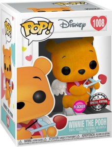 Disney Winnie the Pooh Valentines Flocked